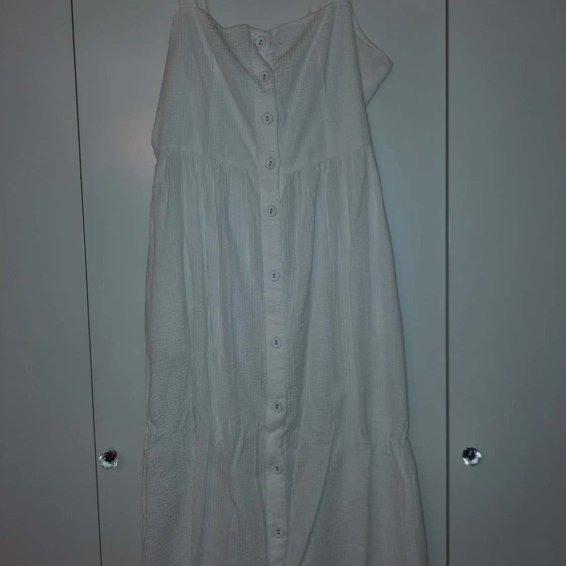 Lindex Linne klänning med detaljer