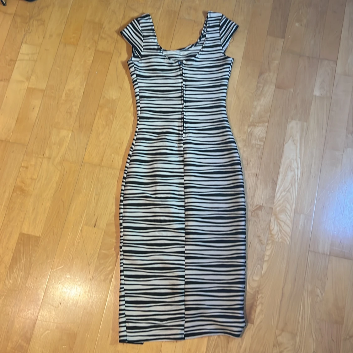 Vintage stretch klänning - 90