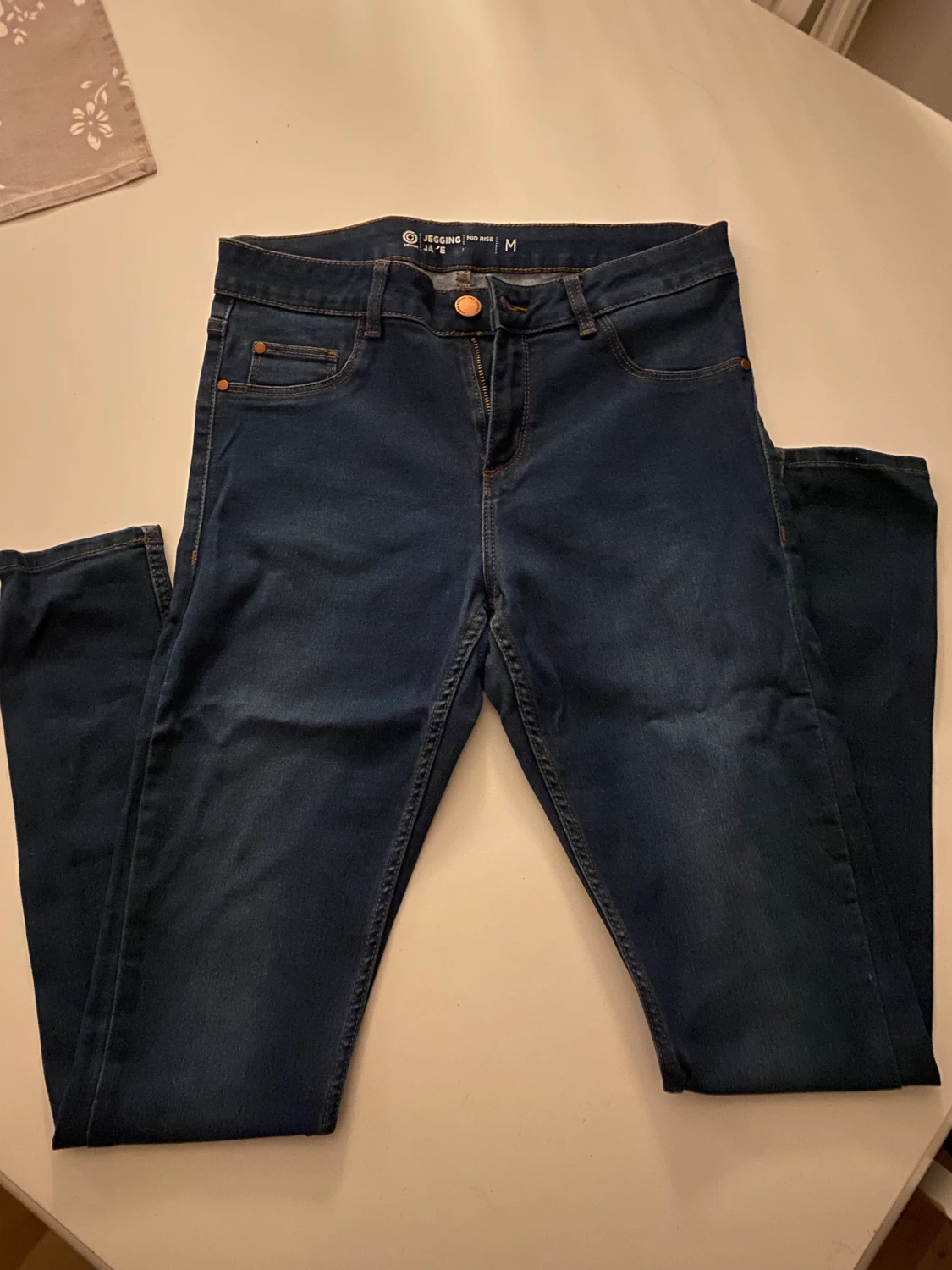 Jeans blå (strl. M)