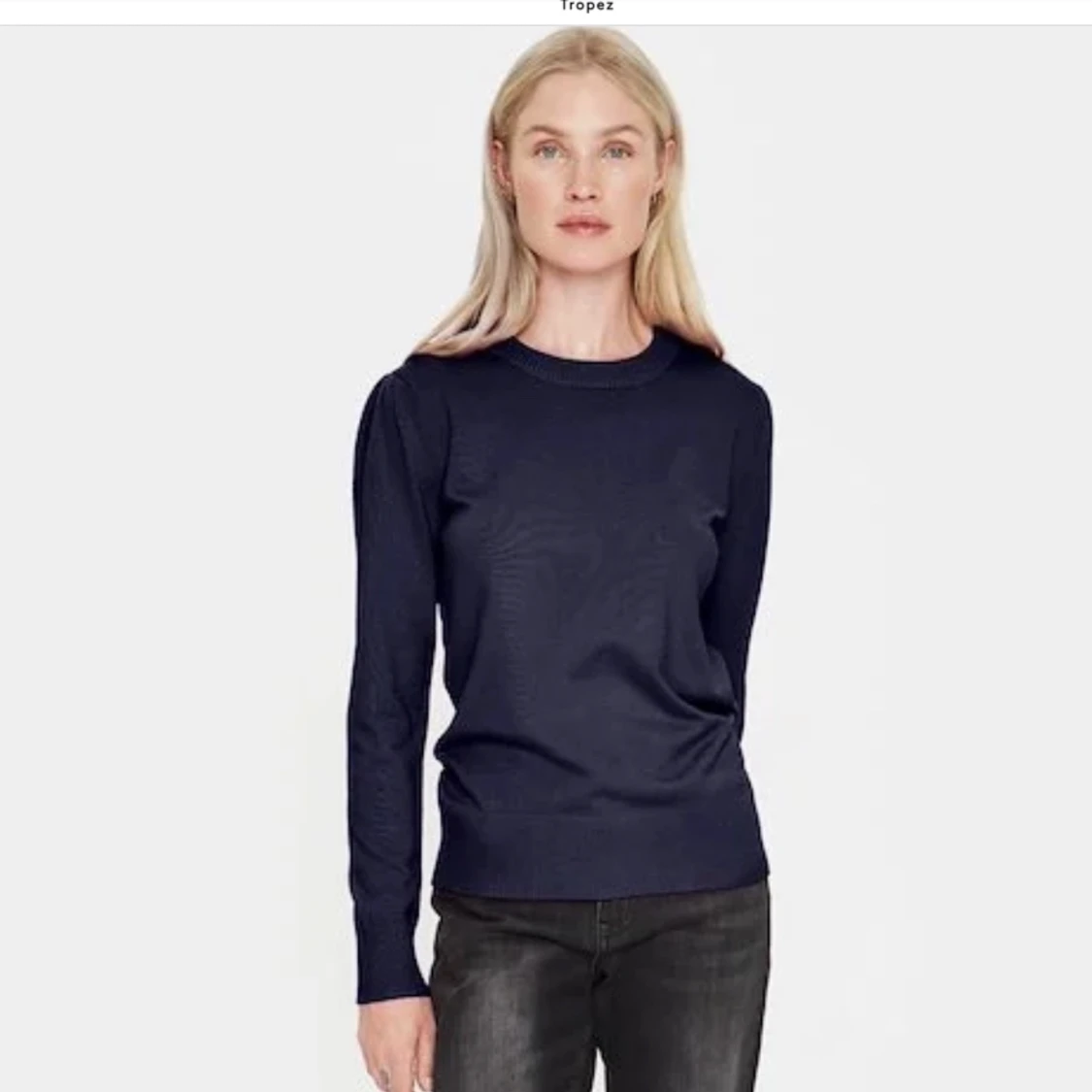Saint tropez marinblå tröja