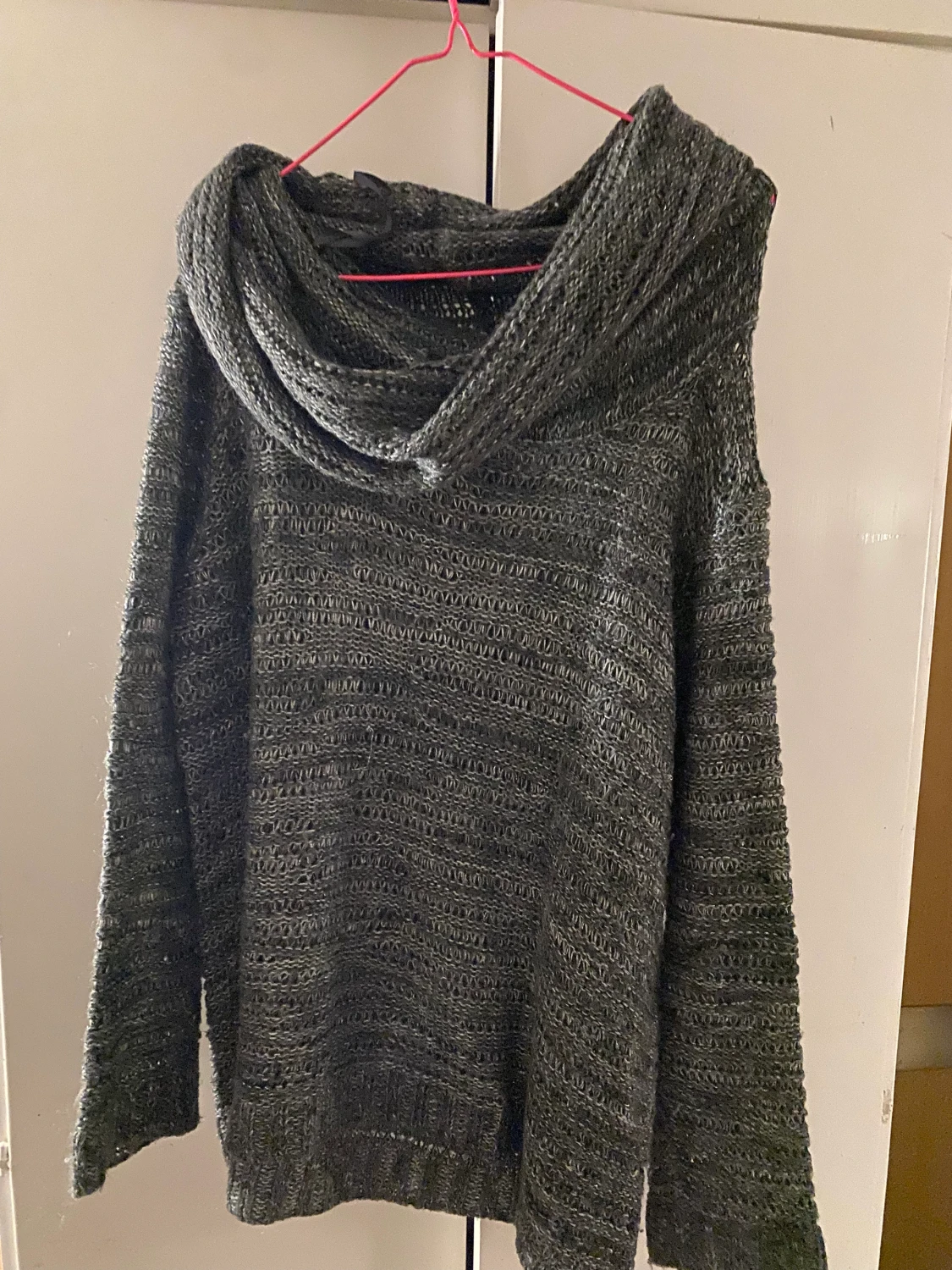 Stickad polotröja  - 90