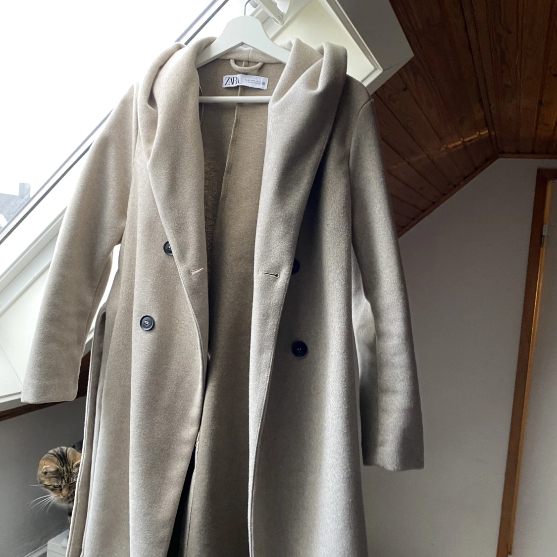 Grå Kappa Zara - 90