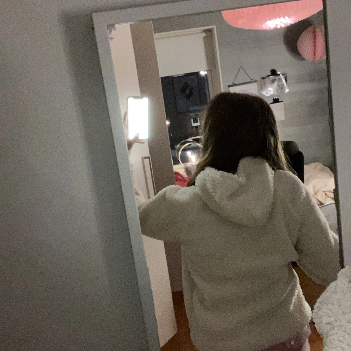 Vit peak tröja  - 91