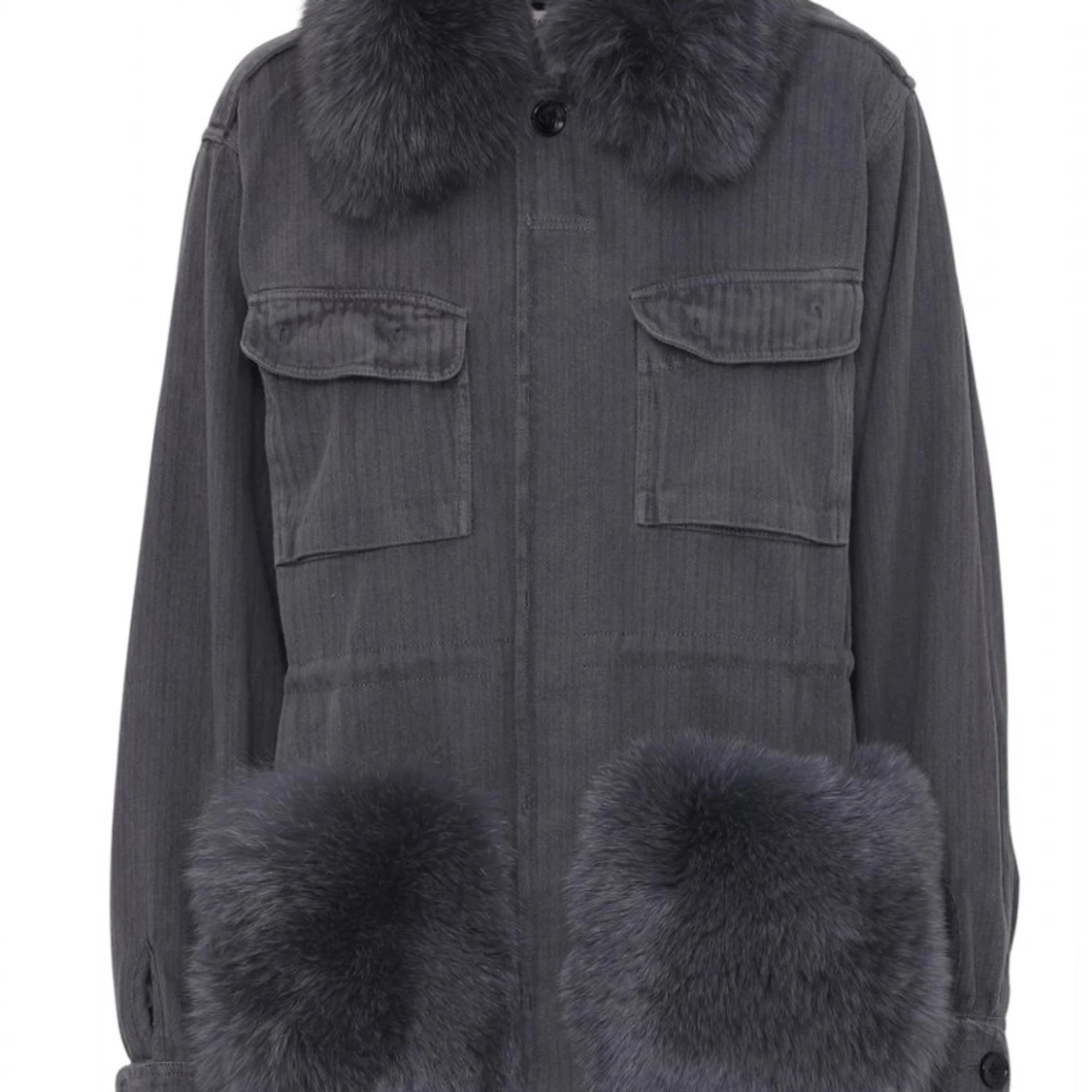 Intressekoll custommade windie fur jacket  - 90