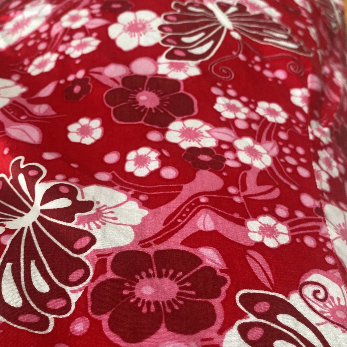 Flower red and pink halter neck dress  - 90