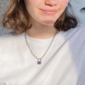 Låshalsband  - Säljer mitt superfina låshalsband från brandy Melville. Köpt i USA för något år sedan! 