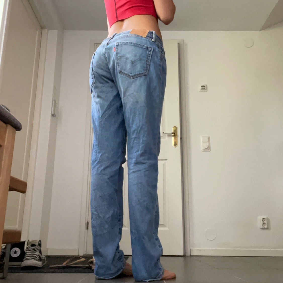 Ljusblå Levis jeans 