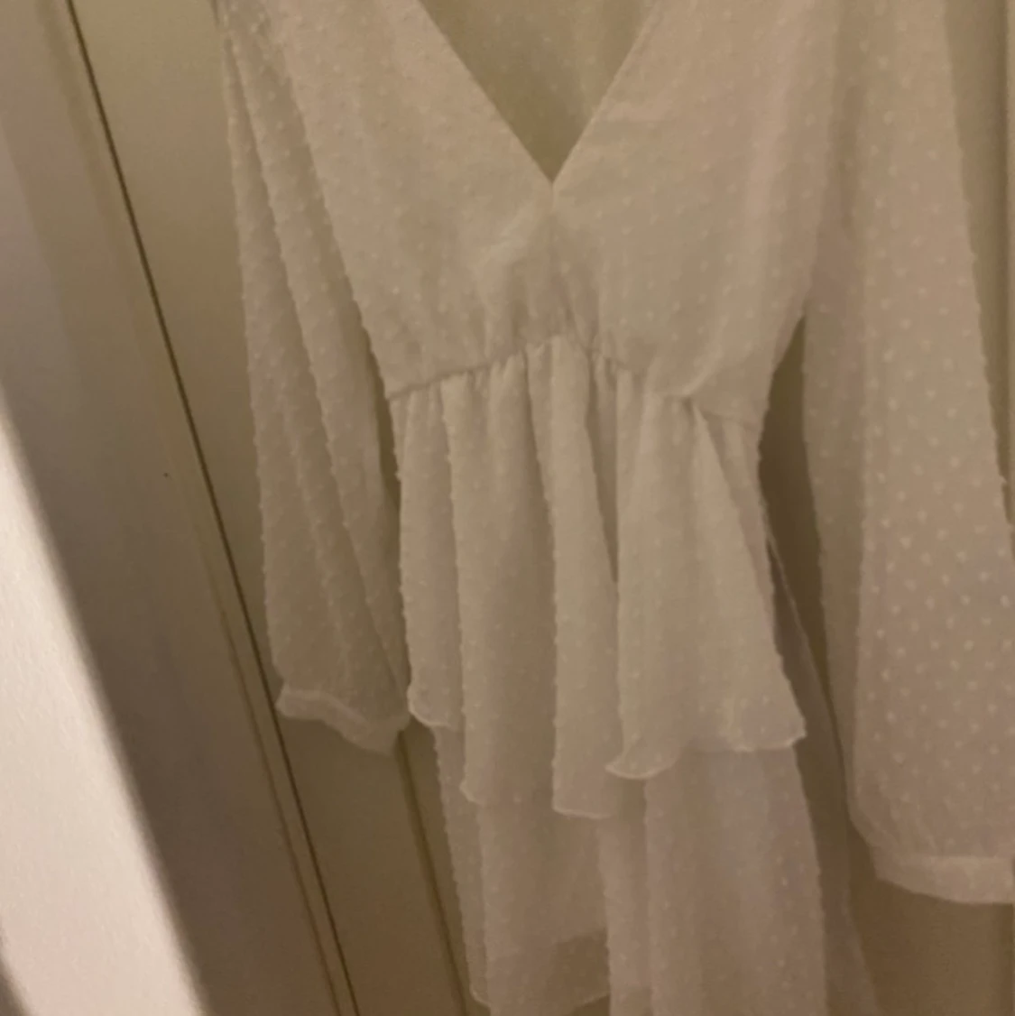 Vit klänning  - 91