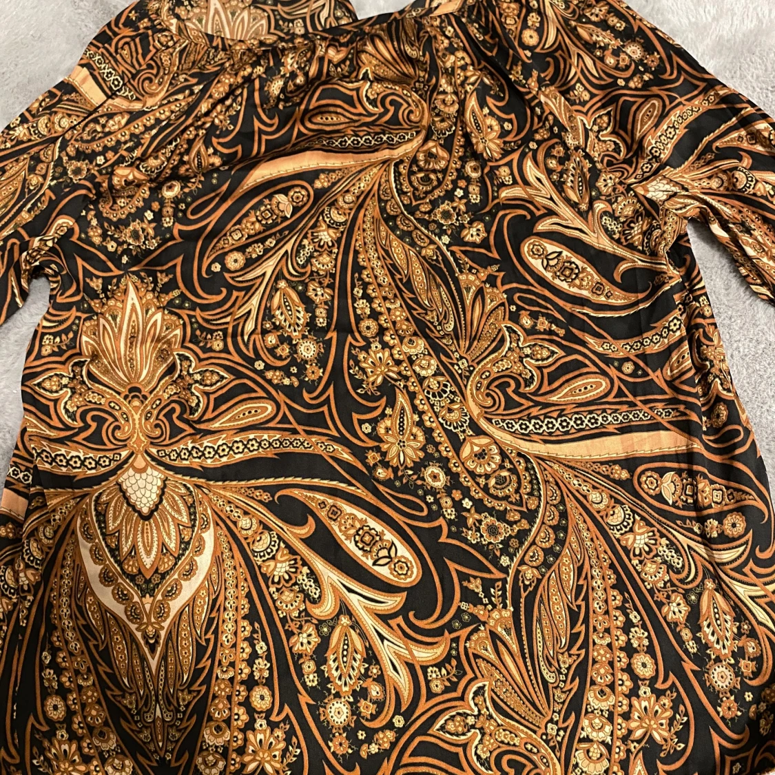 Mönster långärmad tröja 