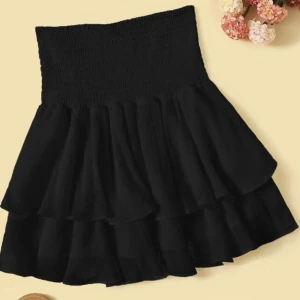 svarta kjolar - 2 st svarta kjolar från shein, säljer då dom inte kommer till användning längre. fint skick🙌 1 för 40, 2 för 60.