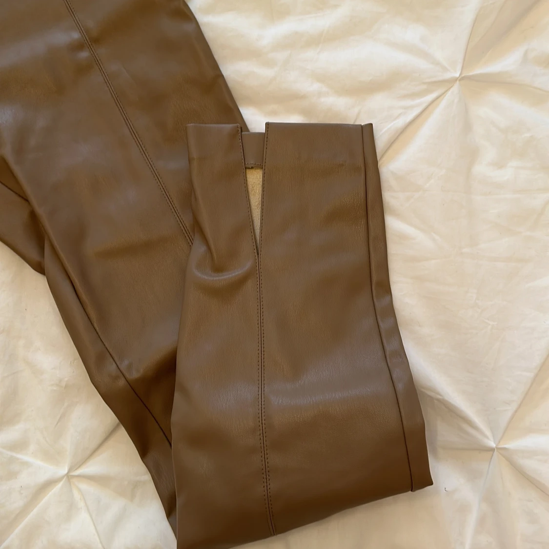 Beige caramel leather  - 91