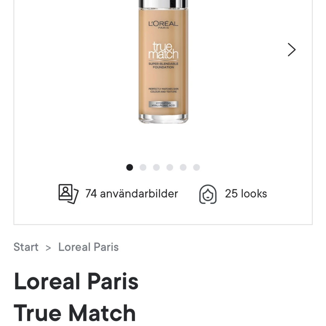 True Match L’Oréal  - 90