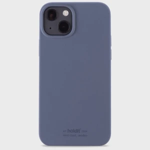 Mobilskal Holdit - Grå/blått mobilskal från hold it, passar till iphone 13. Säljer då jag råkade köpa fel storlek så aldrig använt