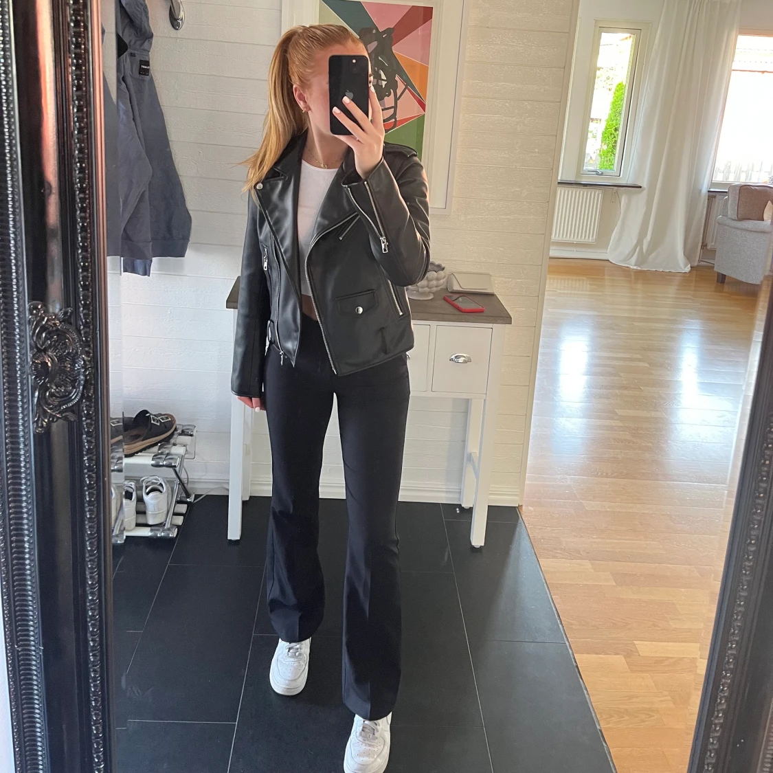 Bikerjacket/skinnjacka - 91