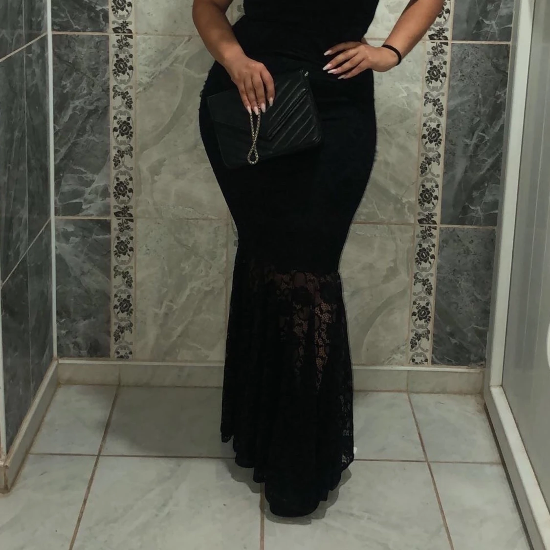 Spets klänning - 90