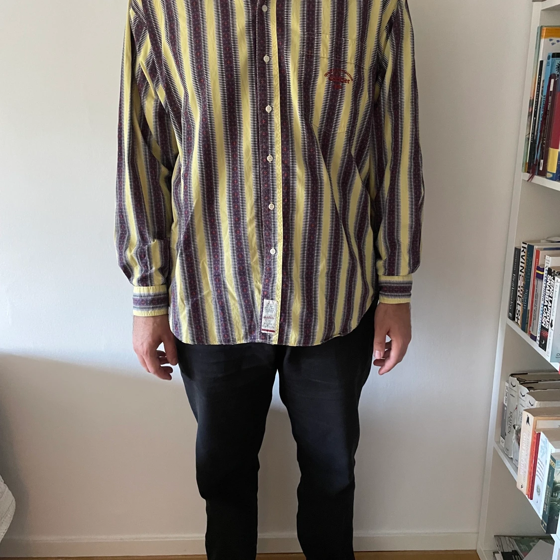 Vintage Retro skjorta Dobber Large - 90