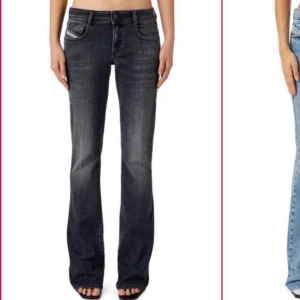 Diesel jeans  - Världens snyggaste jeans från diesel köpta i våras! Lämnade in för att sy upp men tyvärr blev de för korta. De är uppsydda ca 2-3 cm! Se sista bild nertill! Nypris 1400