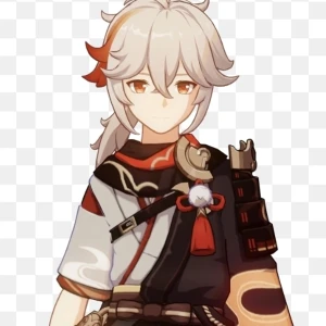 Kazuha Copslay + Peruk - En Kazuha cosplay i storlek 3XL men känns mer som en XL eller L. Den är enbart testad en gång och sen inte rörd. Peruk och peruknät ingår, peruken är dock INTE stylad. Pris går att diskutera. Köparen står för frakten om inget annat diskuterats.