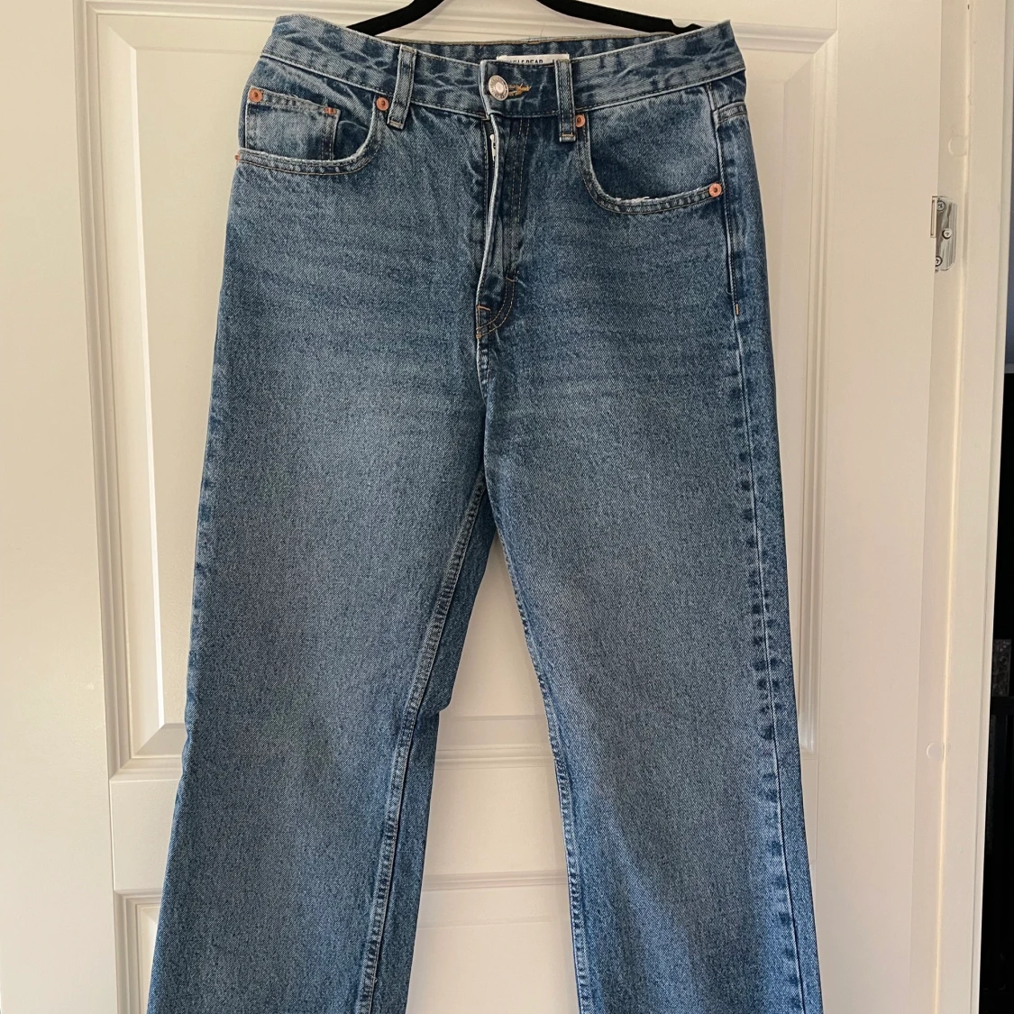 Mörk blåa jeans  - 90