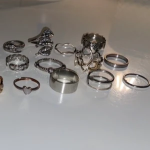 Silver ringar - Silver ringar i olika storlek och från olika affärer. Köp alla för 100kr