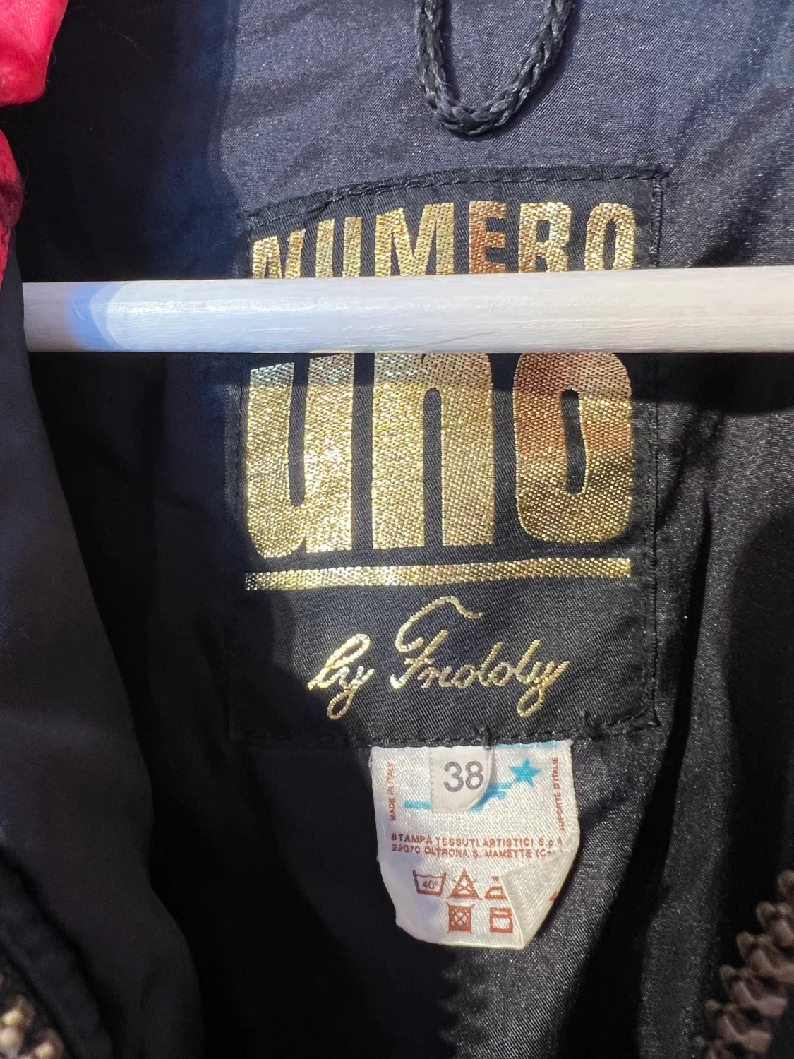 Vintage Super fin jacka i siden material  - 90