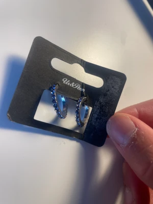 Örhängen  - Jätte fina oavända fick i pressent 