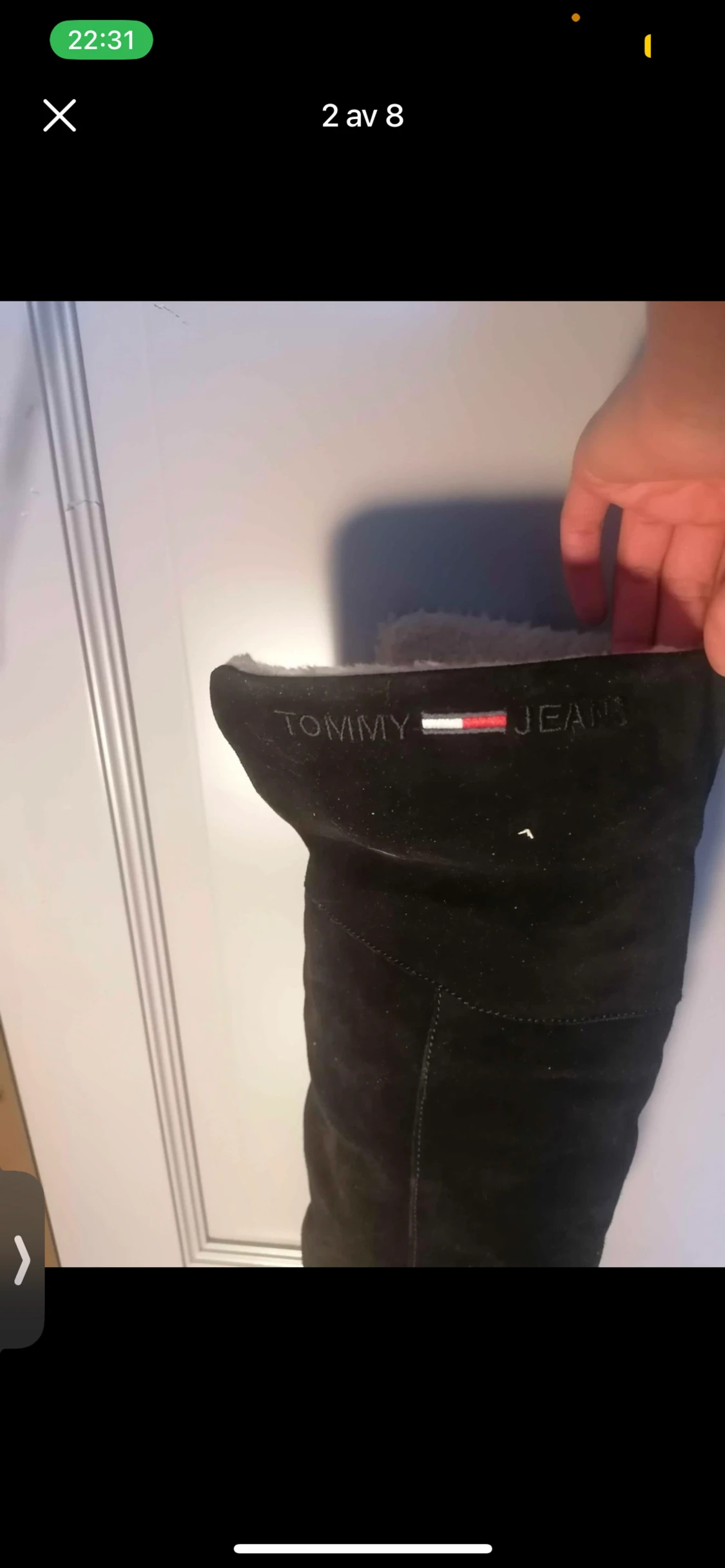 Snygga boots Tommy hilfinger  - 90