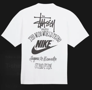 Stussy x Nike - Säljer helt ny Stussy x Nike 2023 collection. Köpt till min son men för stor tyvärr.
