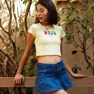 Kjol - Säljer min jätte fina y2k kjol från cider. Köpt för ca 250 säljer för 150! Nästan aldrig använd! Den är liten i storleken och passar s/m skulle även kuna passa xs. 