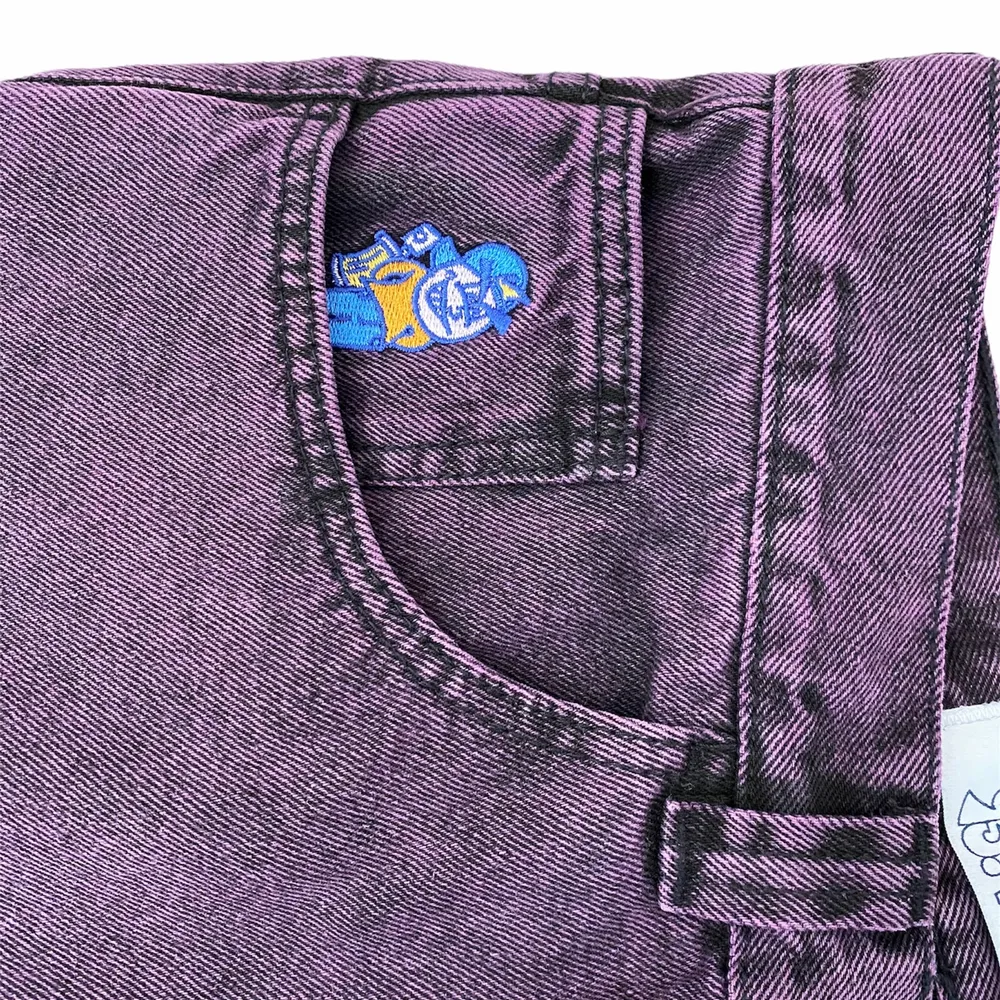 Polar Skate Co - 93’ denim purple black. Använda en gång. Ny skick.                                                                     Köpare står för frakten                                                        Betala med Swish. Jeans & Byxor.