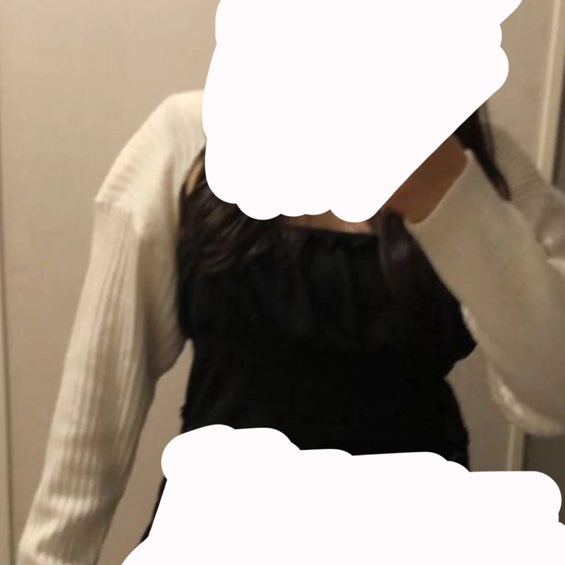 Vit trendig bolero - 91