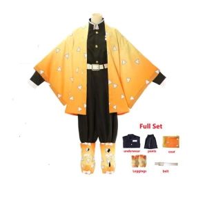 Zenitsu cosplay - Zenitsu cosplay 500kr för peruken och outfiten storlek medium från demon slayer anime