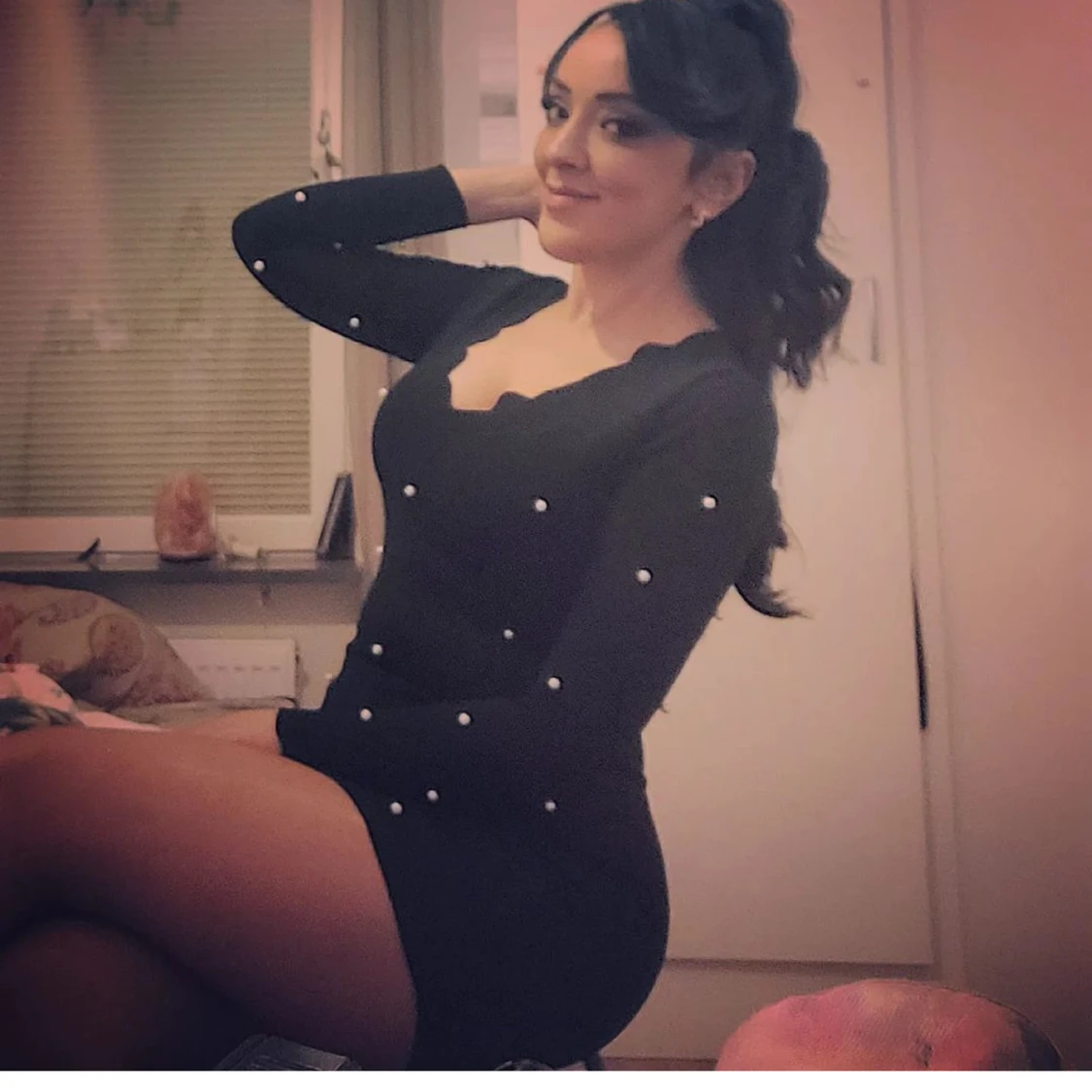 En jätte fin klänning. Använd endast engång. Jag säljer den på grund av att jag har gått upp i vikt   - 90