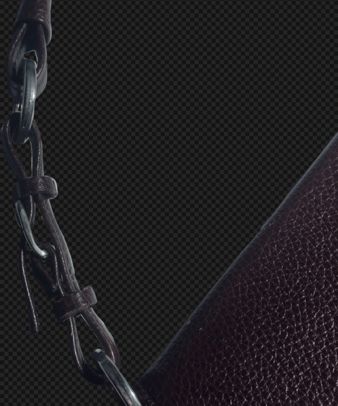 Brun avlång handväskan  - 91