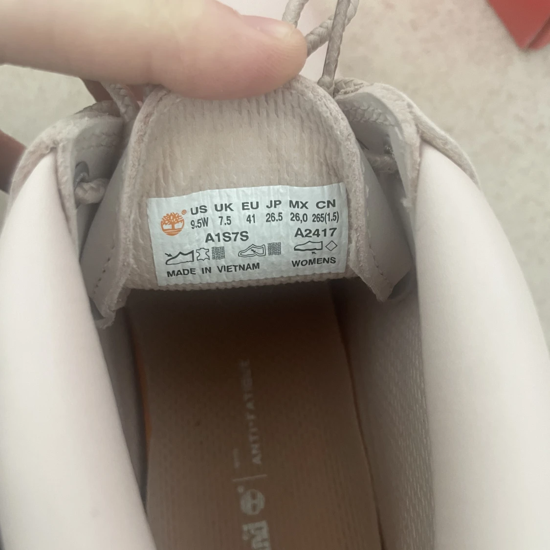 Timberlands rosa  - 90