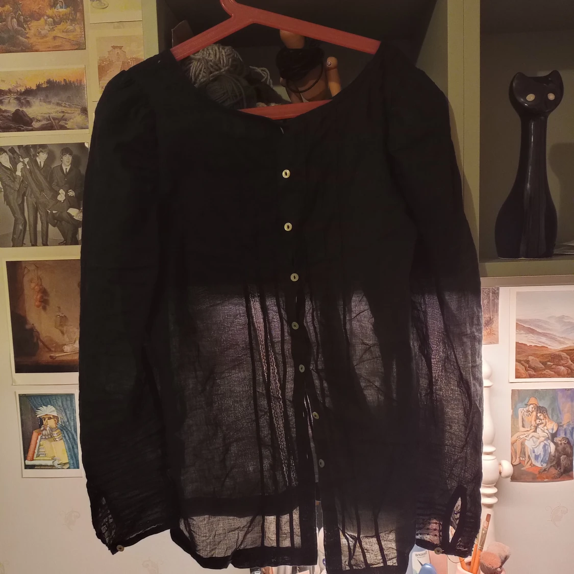 söt gotisk svart tröja 🦇🩸 - 91