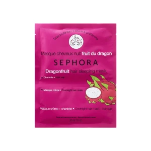 Sephora Hair Sleeping Mask - Which hair type is it good for? ✓ Straight ✓ Wavy ✓ Curly ✓ Coiled ✓ Tightly Coiled  A line of hair masks with targeted benefits to hydrate and repair hair while you sleep.  Key benefits: - Repairing damaged hair - Color protection - Fights frizz 