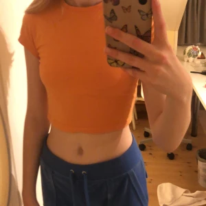 Orange top - En jättefin orange top från weekday, jättebra skick och använt fåtal gånger