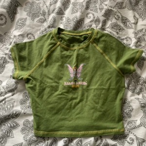 Crop top - Grön crop top från USA💓Nyskick