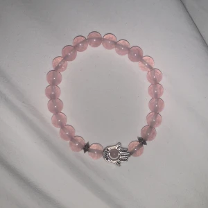 Rosenkvarts armand - Jättefint armband som dock aldrig kommit till användning 