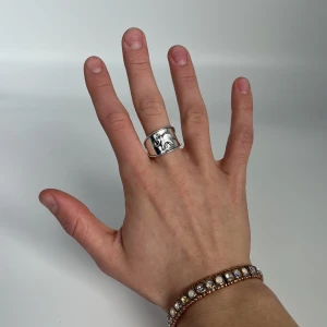 Ring. - Rostfrittstål.