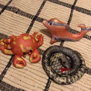 Sandfyllda djur - Dekoration 