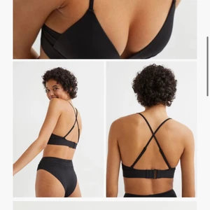 Svart bikinitopp pushup - Säljer en svart bikinitopp i storlek 36 från HM i oöppnad förpackning då jag ångrat mig och sedan glömt returnera. Mitt pris. 150kr (h&m pris: 199kr)
