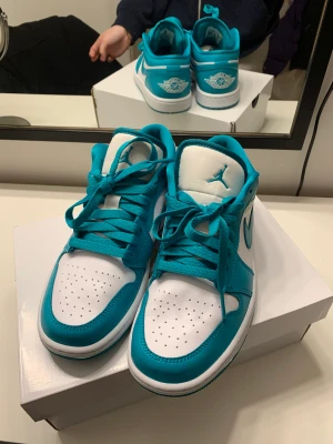 Jordan 1 low - Skit fina, älskar färgen men aldrig fått användning av dom. Dom är i ny skick i strl 39
