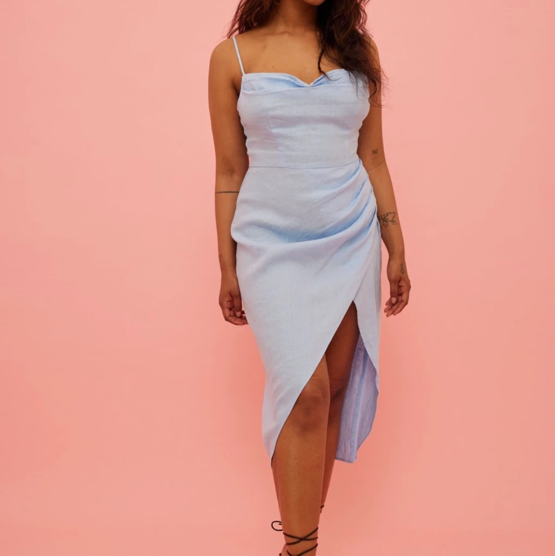 NAKD linen dress