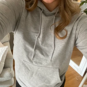 Grå hoddie  - Grå hoddie i storlek XS!! Köpare står för frakt 🤍🤍🤍