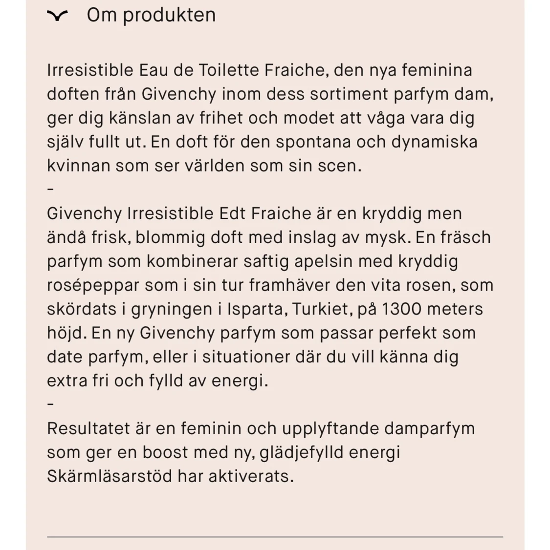 Givenchy perfym  - 91