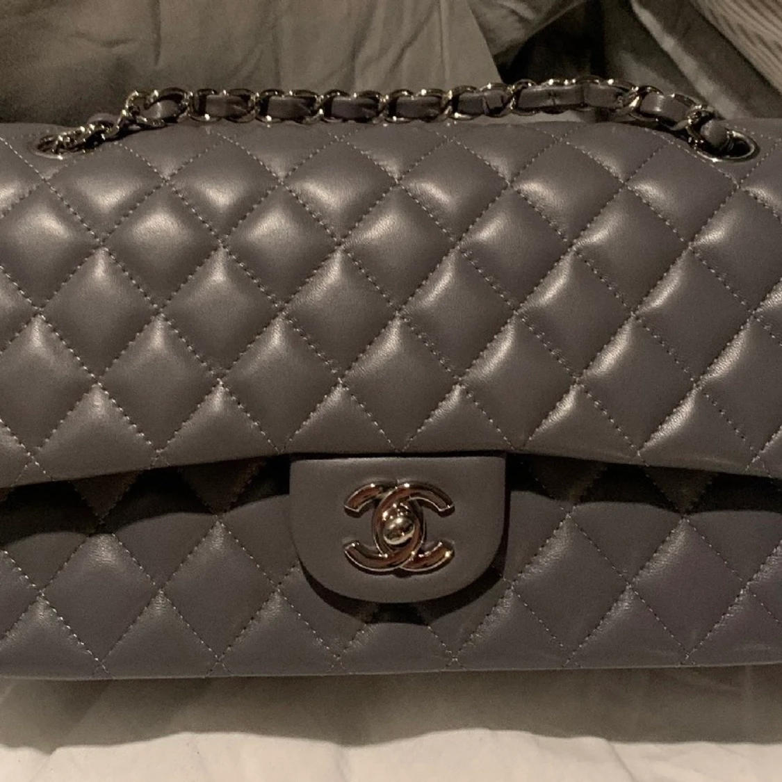 Chanel klassisk double flap väska 