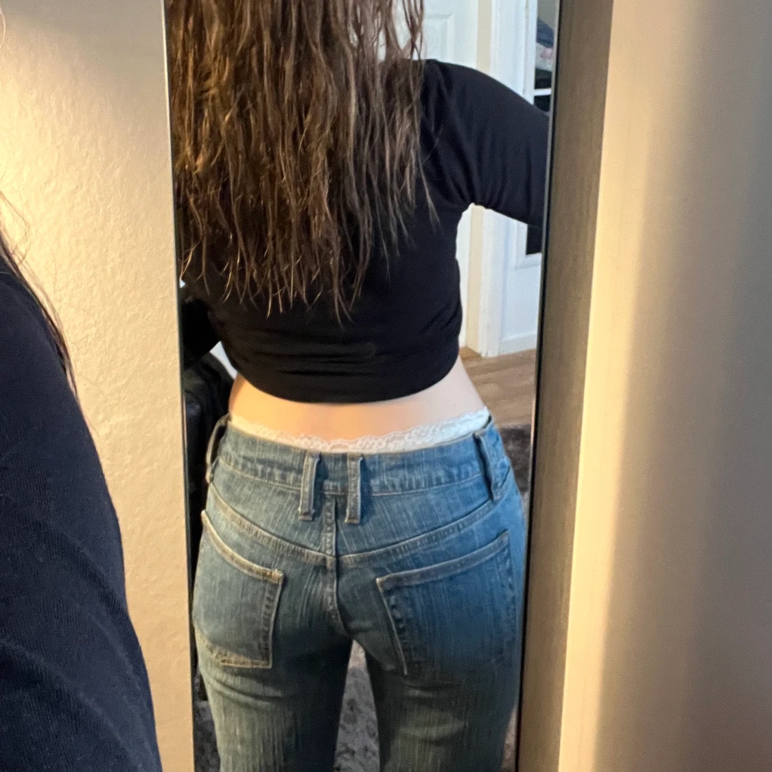 Lågmidjade jeans  - 90