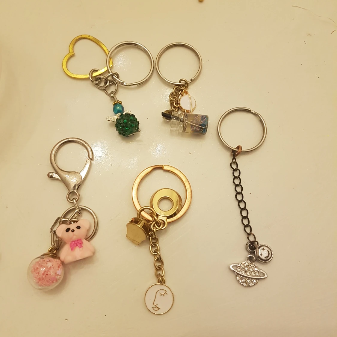 Handgjorda smycken/nyckelringar - 91